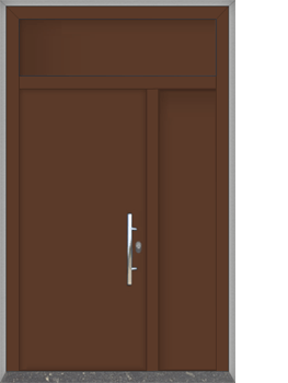 Plieninių dažytų durų SD11 kainos skaičiuoklė