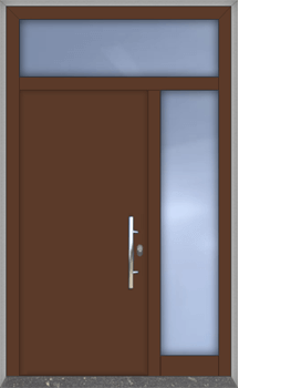 Plieninių dažytų durų SD14 kainos skaičiuoklė