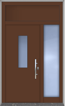 Plieninių dažytų durų SD17 kainos skaičiuoklė