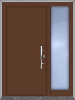 Plieninių dažytų durų SD04 kainos skaičiuoklė
