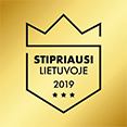 Stipriausi Lietuvoje 2019